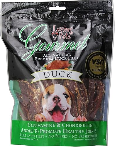 Loving Pets Gourmet - Pato de carne totalmente natural, 12 onzas