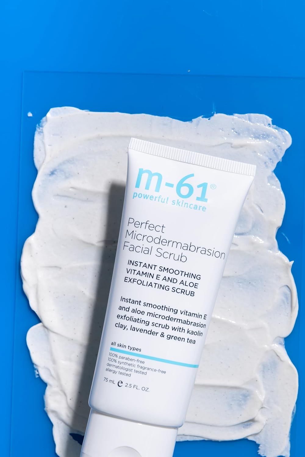 m-61 Perfect Microdermabrasion Facial Scrub | Instant Smoothing, Exfoliating Scrub With Vitamin E, Kaolin Clay, Aloe, 2.5 Fl Oz - Image 4