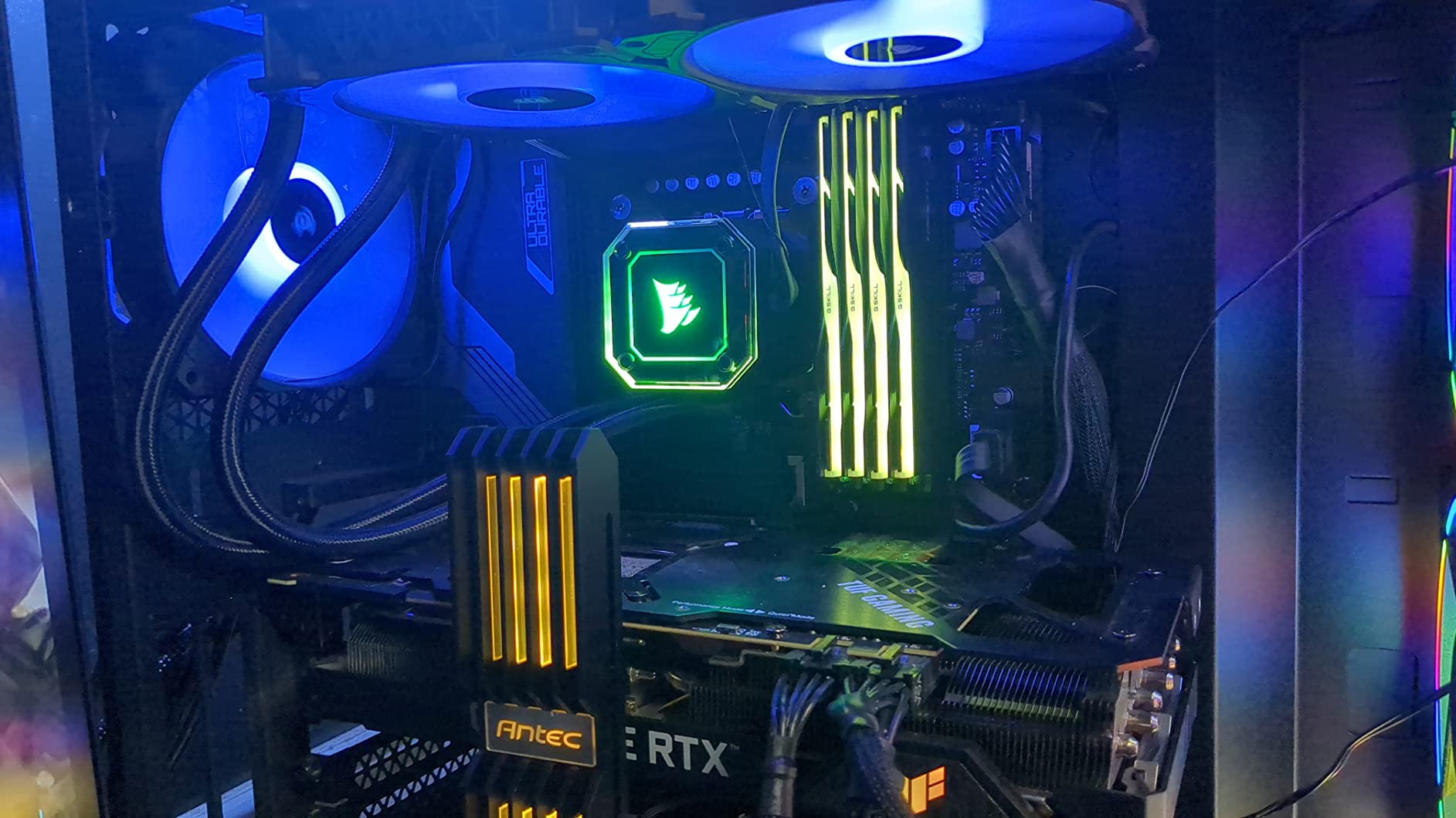 Block Gpu Rgb $6/mo - Finance Antec RGB GPU Support Bracket, Graphics Card Holder ...