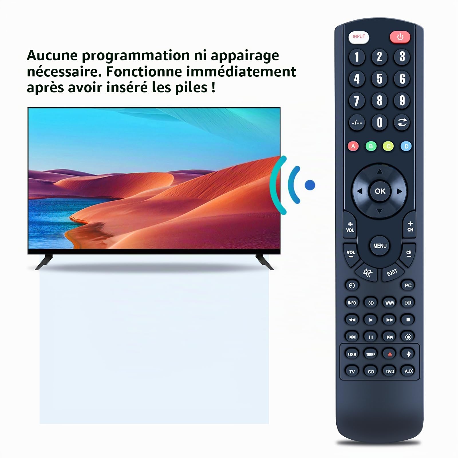 Nouvelle télécommande de Remplacement RC-X35L pour Bose Lifestyle V35 V25 t20 525 535 135