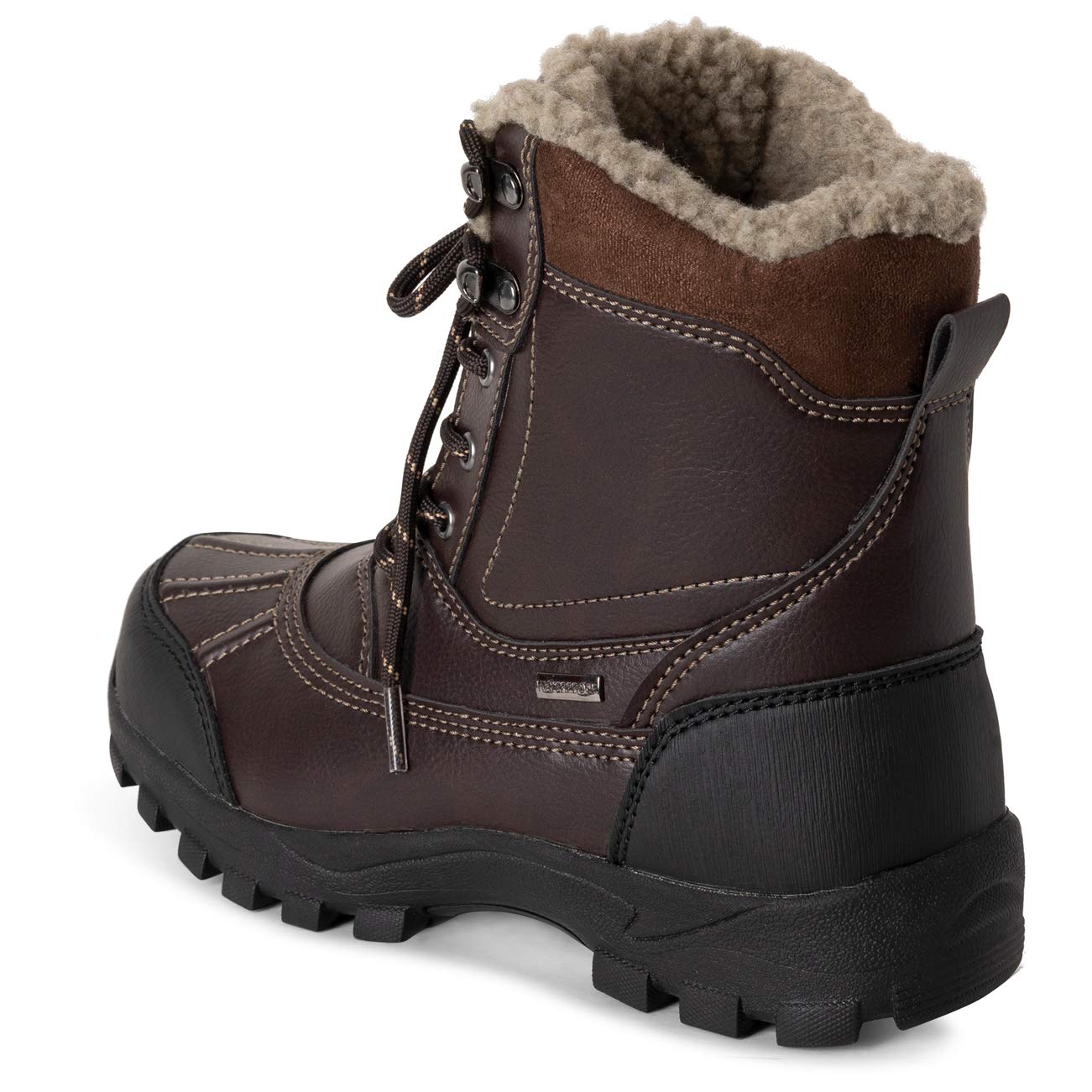 Polar Uomo Thinsulate Foderato Impermeabile Battistrada Profondo Durevole Gomma Shell Termica Inverno Pioggia Neve Stivales