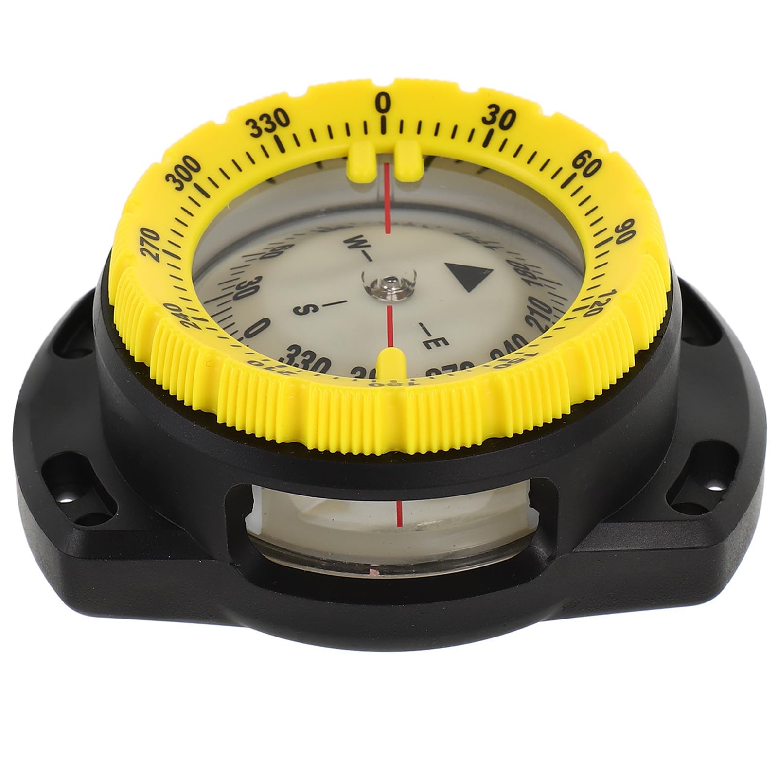 Toyvian Bussola da Polso con Cinturino in Tpu Resistente per Immersioni Subacquee Design Multifunzionale ad Alta Precisione per Immersioni e Sopravvivenza
