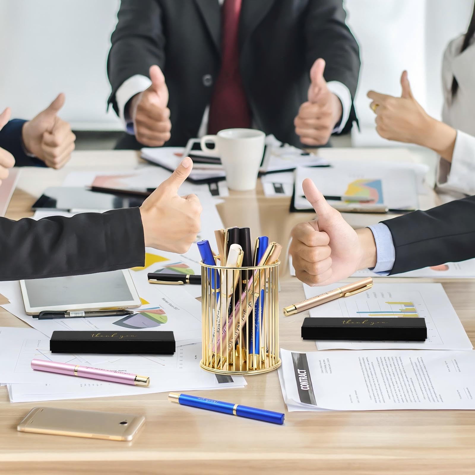 PerKoop Prezenty z podziękowaniami, inspirujące długopisy z pudełkami prezentowymi, motywacyjny cytat, długopisy, prezenty dla pracownika, współpracownika, nauczyciela, pielęgniarki, przyjaciół,