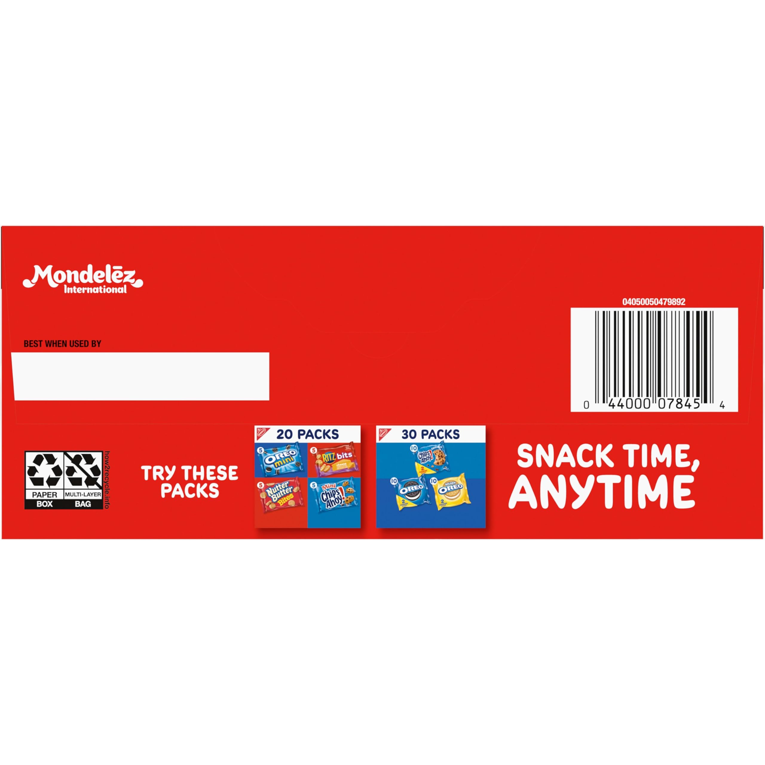 BARNUMS Original Animal Crackers Kids Snacks 10 Snack Packs — view 20