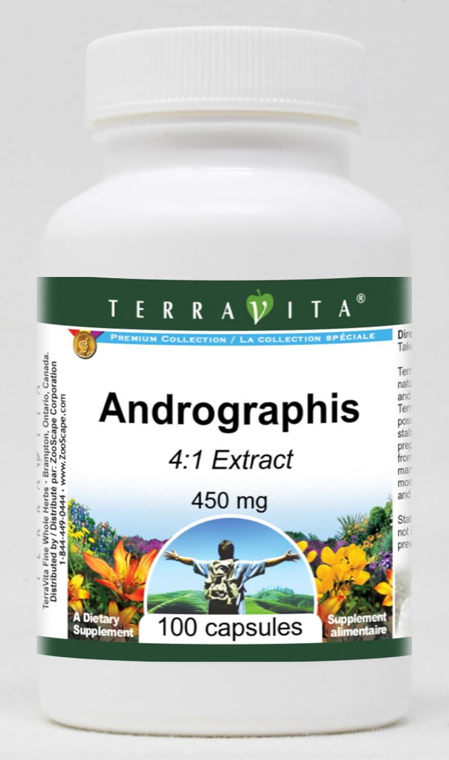 Andrographis 4:1-450 mg (100 Capsules, ZIN: 518949)