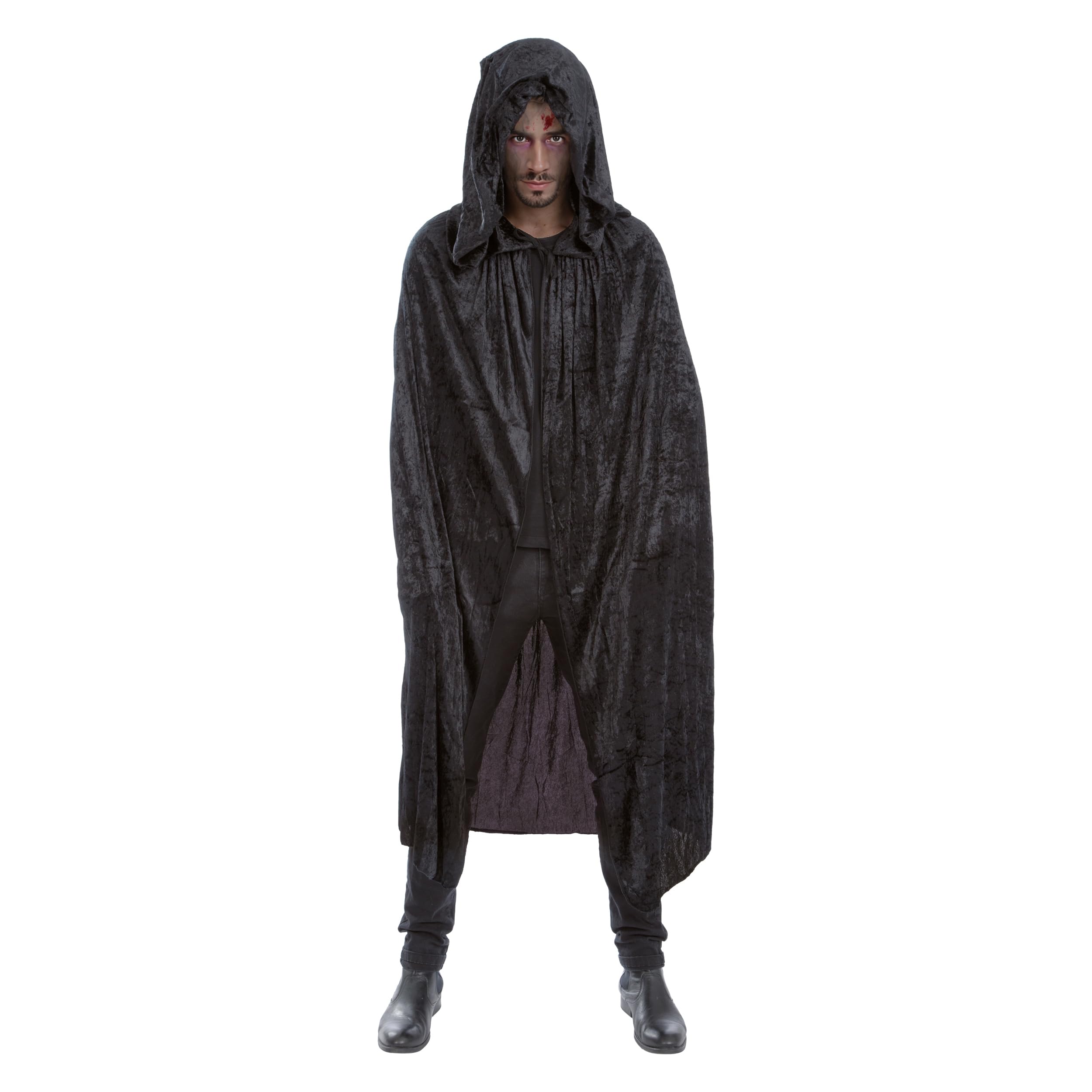 Chaks H4021 Kapuzenumhang Hooded Cape, Solid, Black