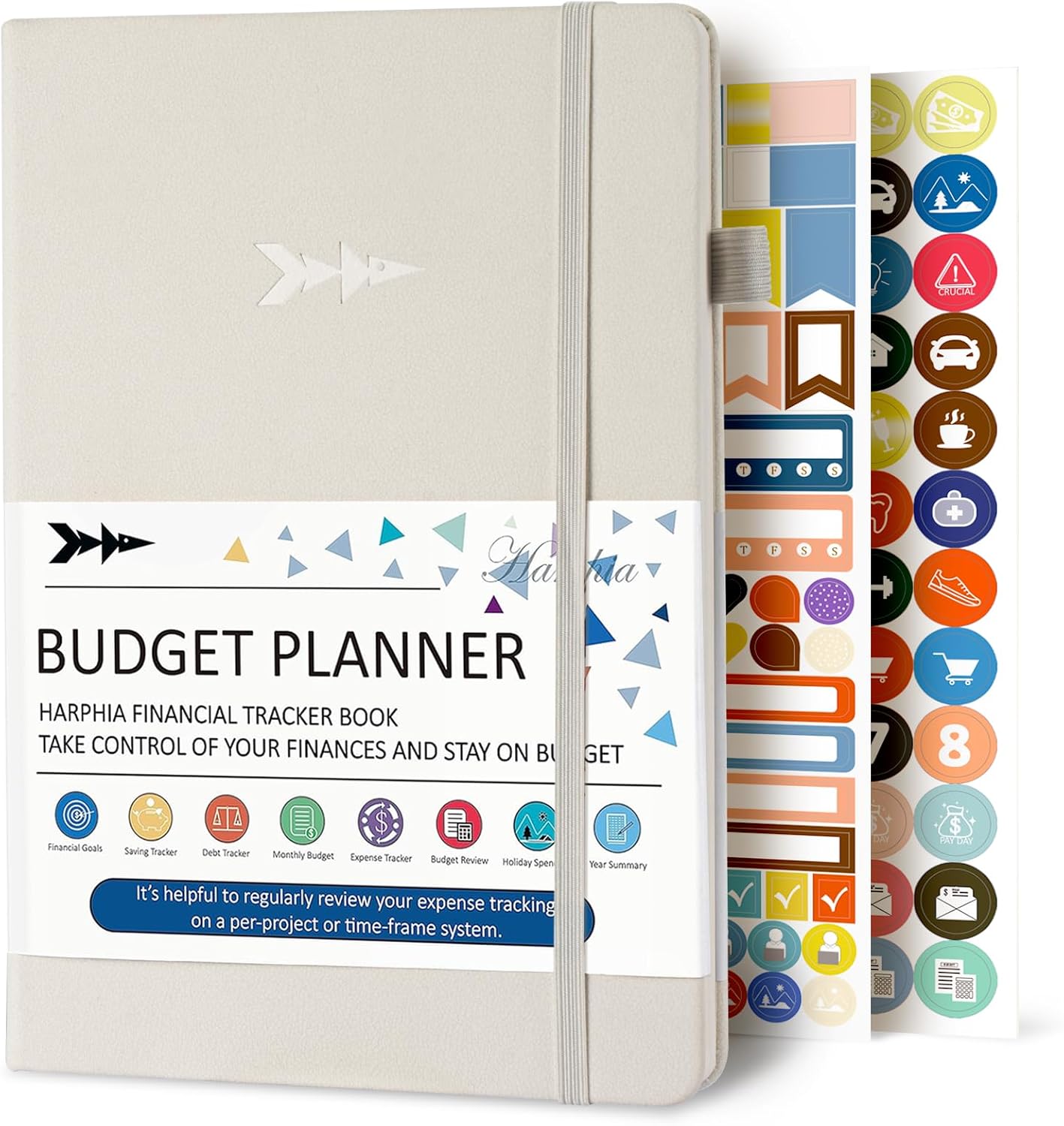 Harphia A5 Planner, navulling, 6 ringen, budget, persoonlijke