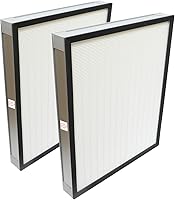 Vista 1 de PUREBURG Filtro de repuesto F301H compatible con BlueDri 550 Air Scrubber AS-550, paquete de 2 unidades H13 HEPA 19 x 16 x 2 Air Clean