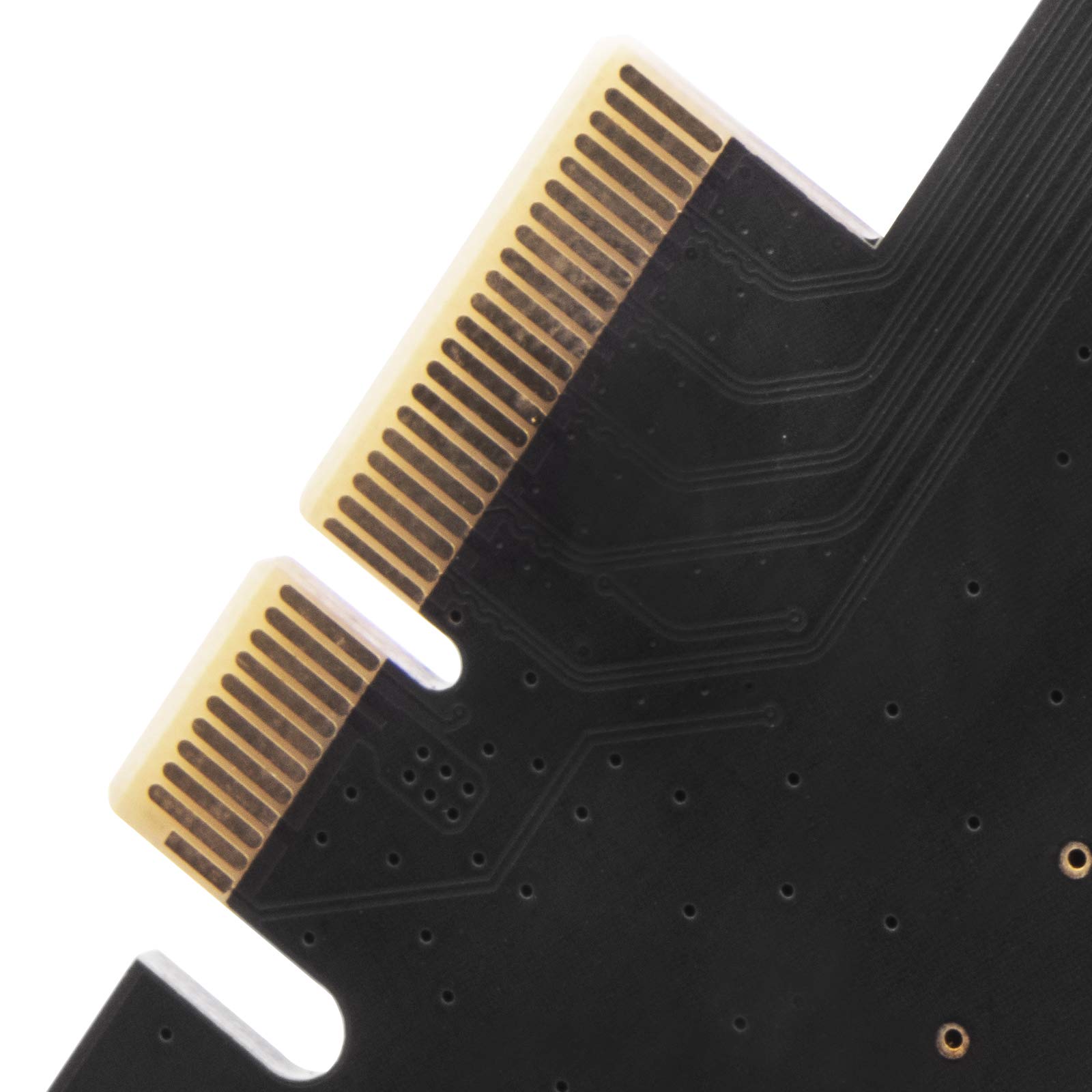 SilverStone Technology ECM24-ARGB M.2 NVMe SSD NGFF M Key a PCIe x4 ARGB Tarjeta adaptadora con disipador de Calor y Almohadilla térmica