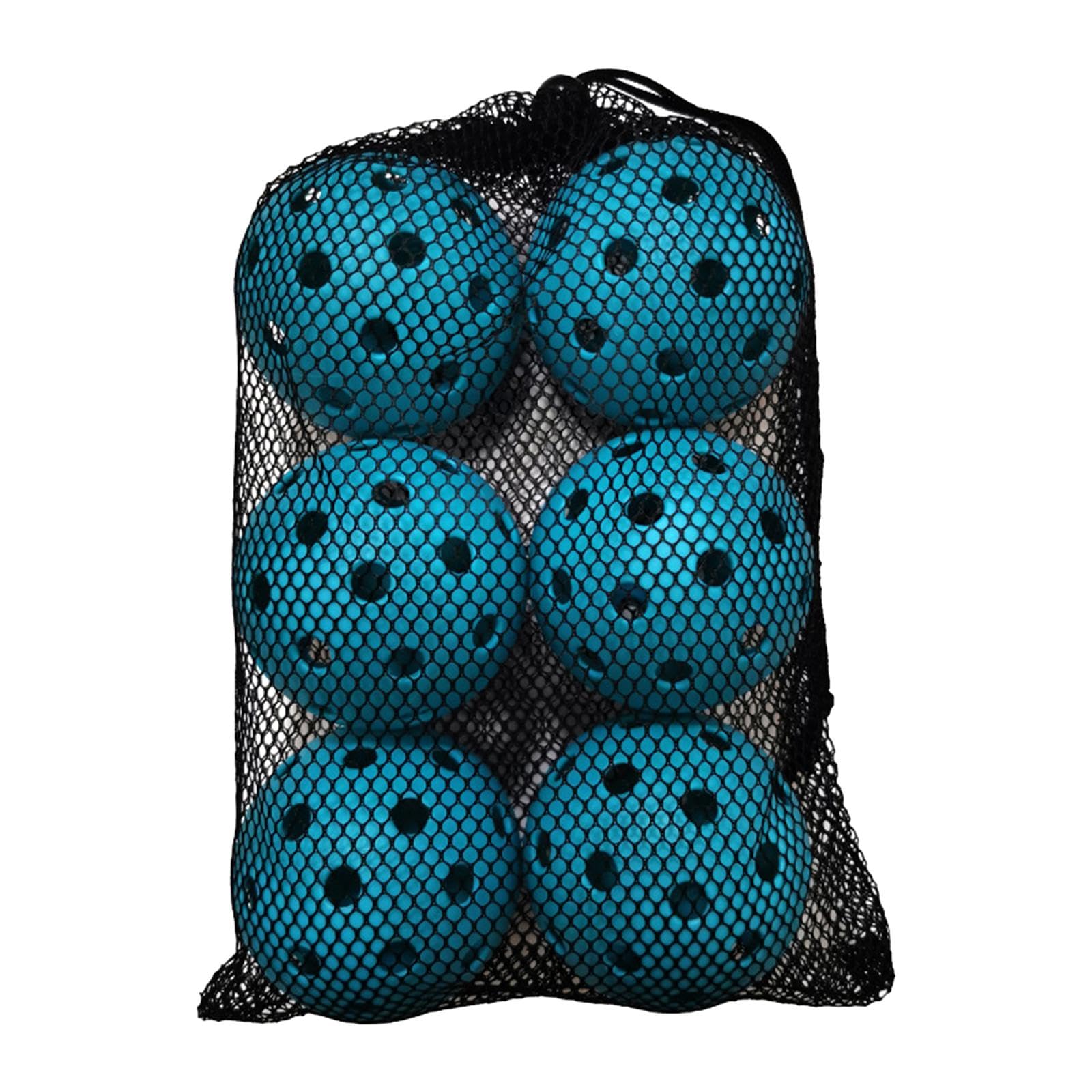 6 Pieces Pickleball Balls Official Size Ball 40 Holes Pickle Balls for Outdoor Sanctioned Tournament Play, Blue