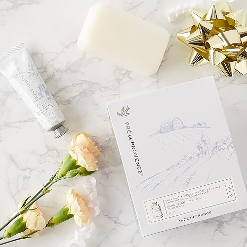 Vista 21 de Pre de Provence Gift Set Collection - Barra de jabón de 5.29 oz y crema de manos de 1 onza líquida, lavanda, (5319)