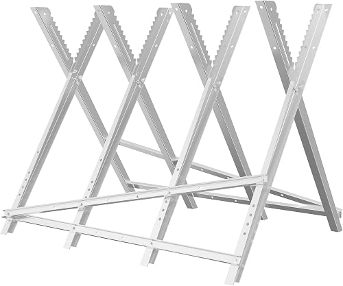 Chevalet de sciage pliant porte bûche Wiltec