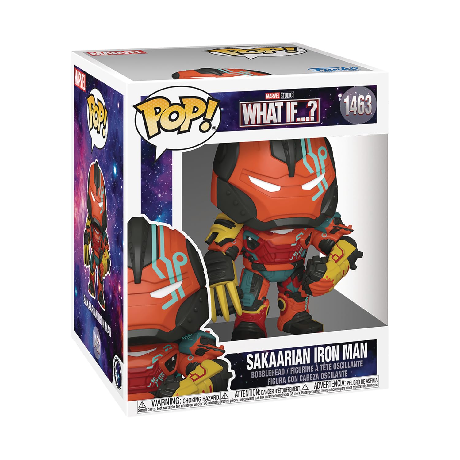 Funko POP! Marvel What If: The Inventor – Vinyl-Sammelfigur, ca. 15,24 cm, offizielle Lizenz