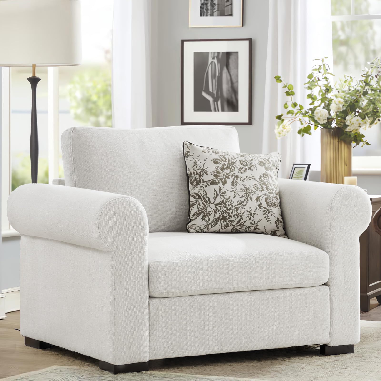 ELUCHANG Oversized Accent Chair