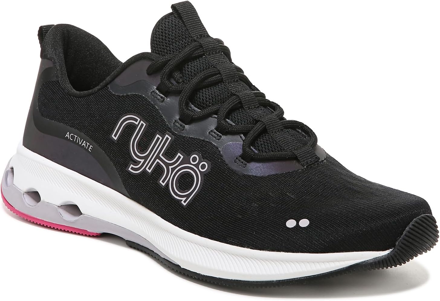 Ryka Womens Activate Fitness Athletic and Training Shoes Black 9 Medium (B,M)