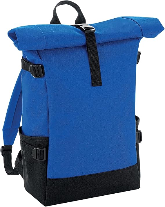 BagBase BG858 Block Roll-Top Backpack