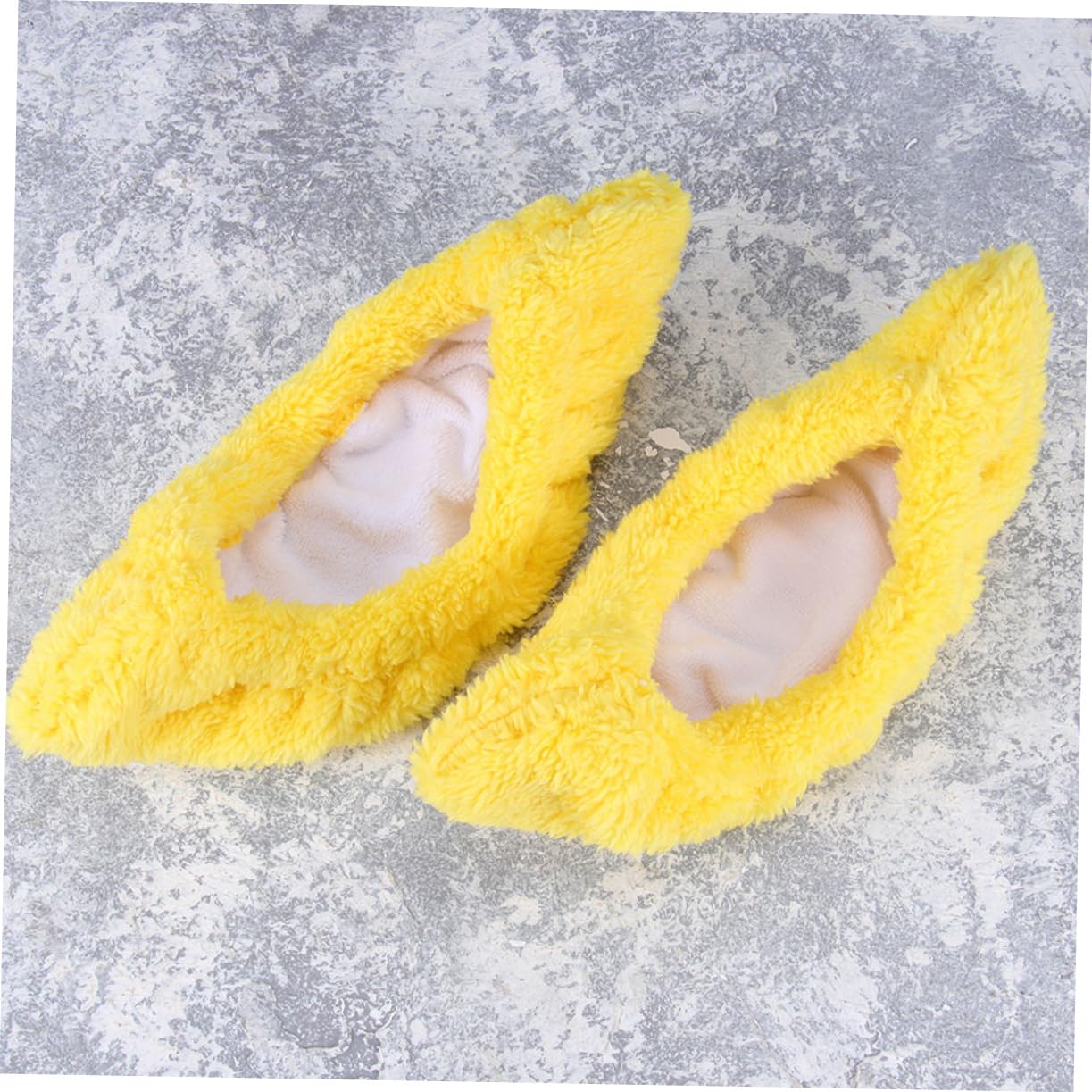 YARNOW 6paires Couvre-Lames De Patin à Glace Élastiques pour Garçon Fille Peluche Absorbante Eau pour Lames De Patins à Glace