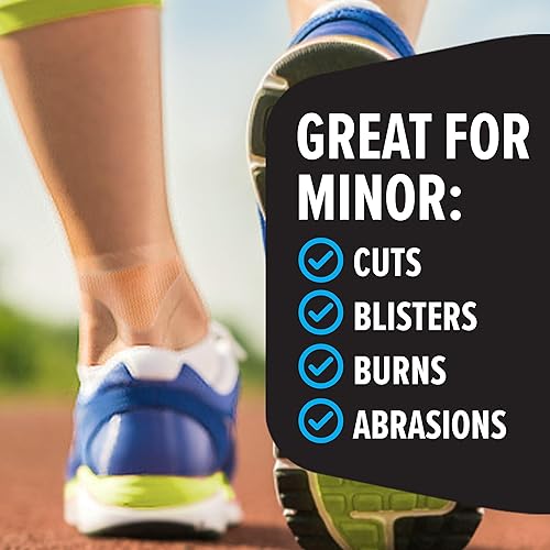 Miniatura 7 de Nexcare Vendajes impermeables Max Hold, se mantienen durante 48 horas, vendajes flexibles para dedos, rodillas y talones – Paquete de 60 vendajes