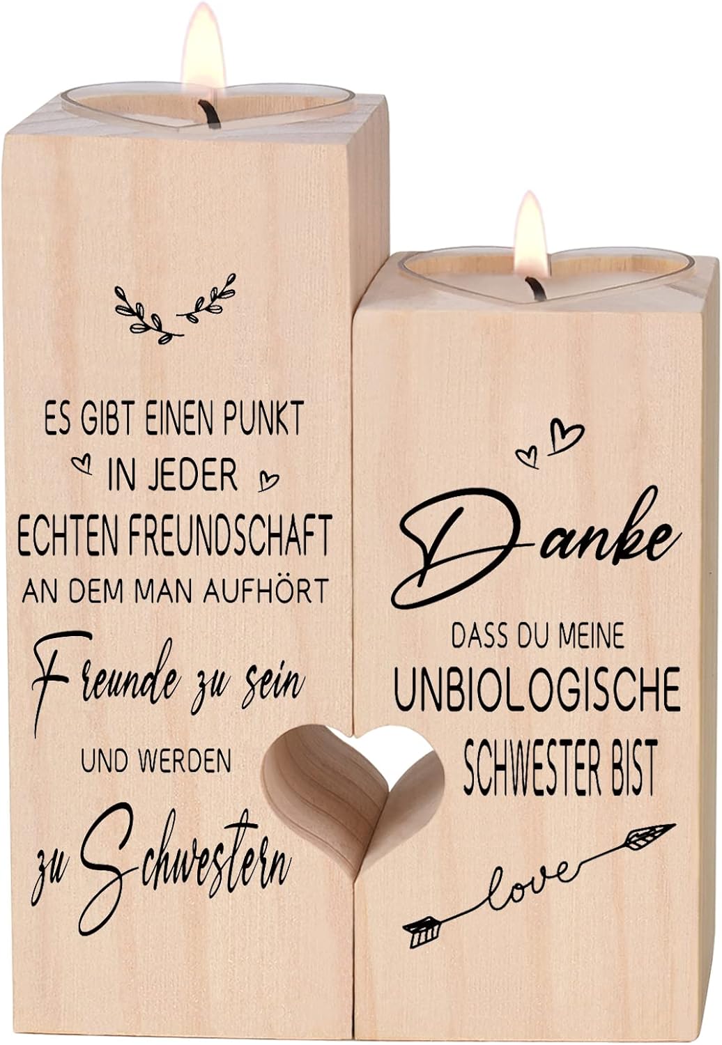 Stepsister Geschenk – Gravierte Edelstahl-Karte 'Bonus Schwester', Für Beste Freundin, Schwägerin