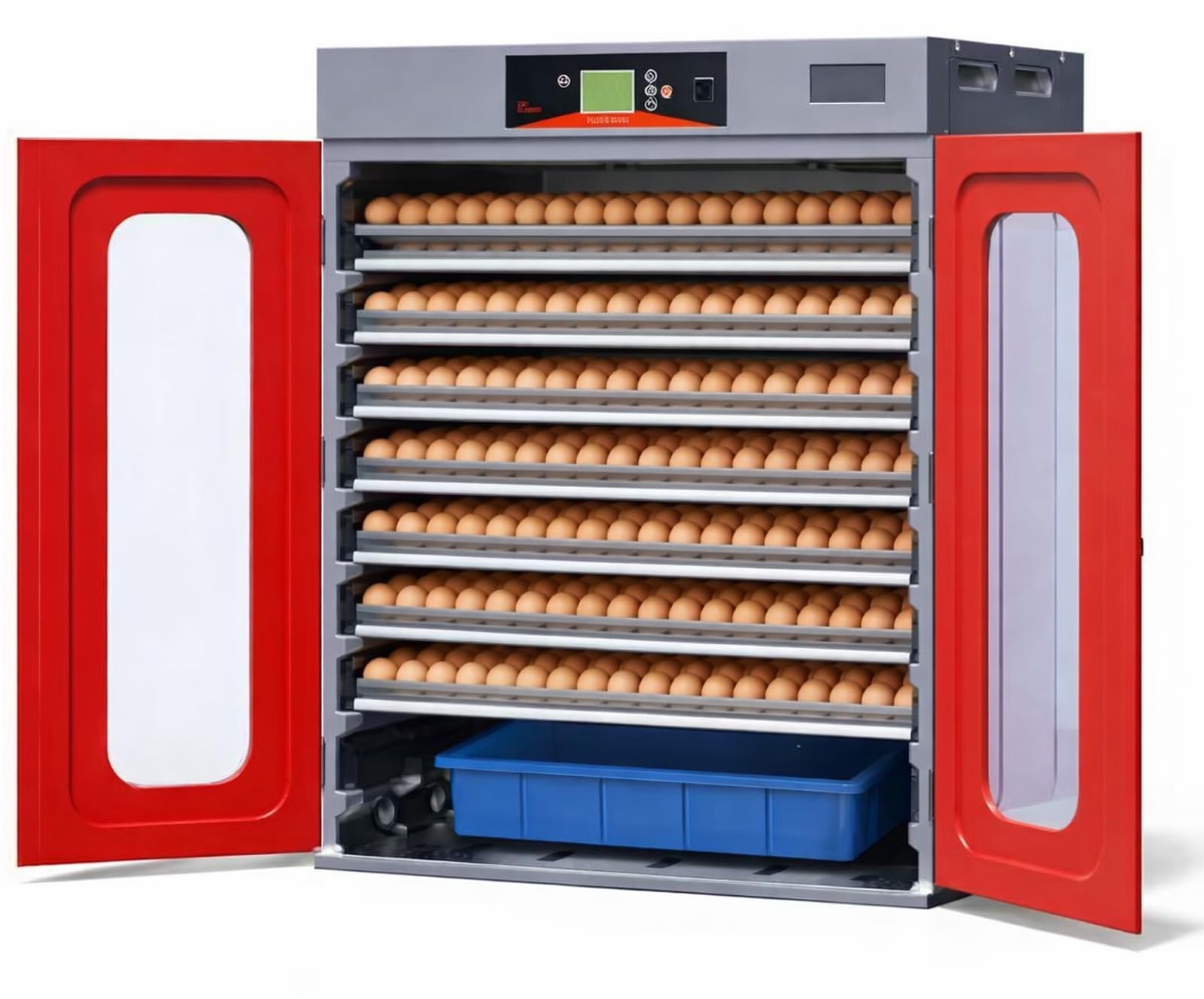 Photo 1 of 1000 Egg Commercial Cabinet Incubator with Auto Egg Turning, Precise Temperature & Humidity Control, Large Poultry Incubator for Chicken, Duck, Goose & Quail Eggs, Ideal for Large Farms