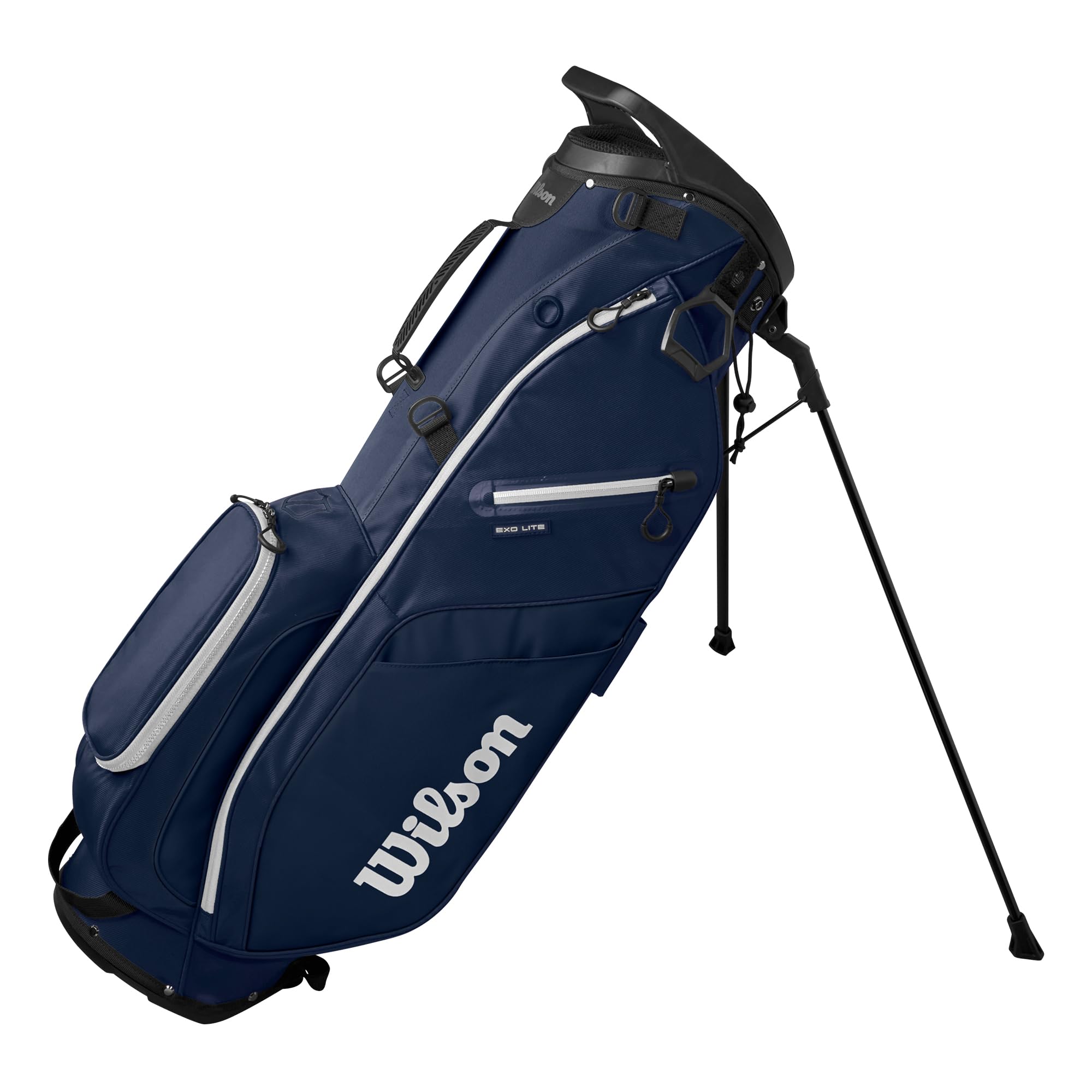 Wilson WS Exo Lite Stand Bag Bolsas con trípode para Palos de Golf, Unisex Adulto