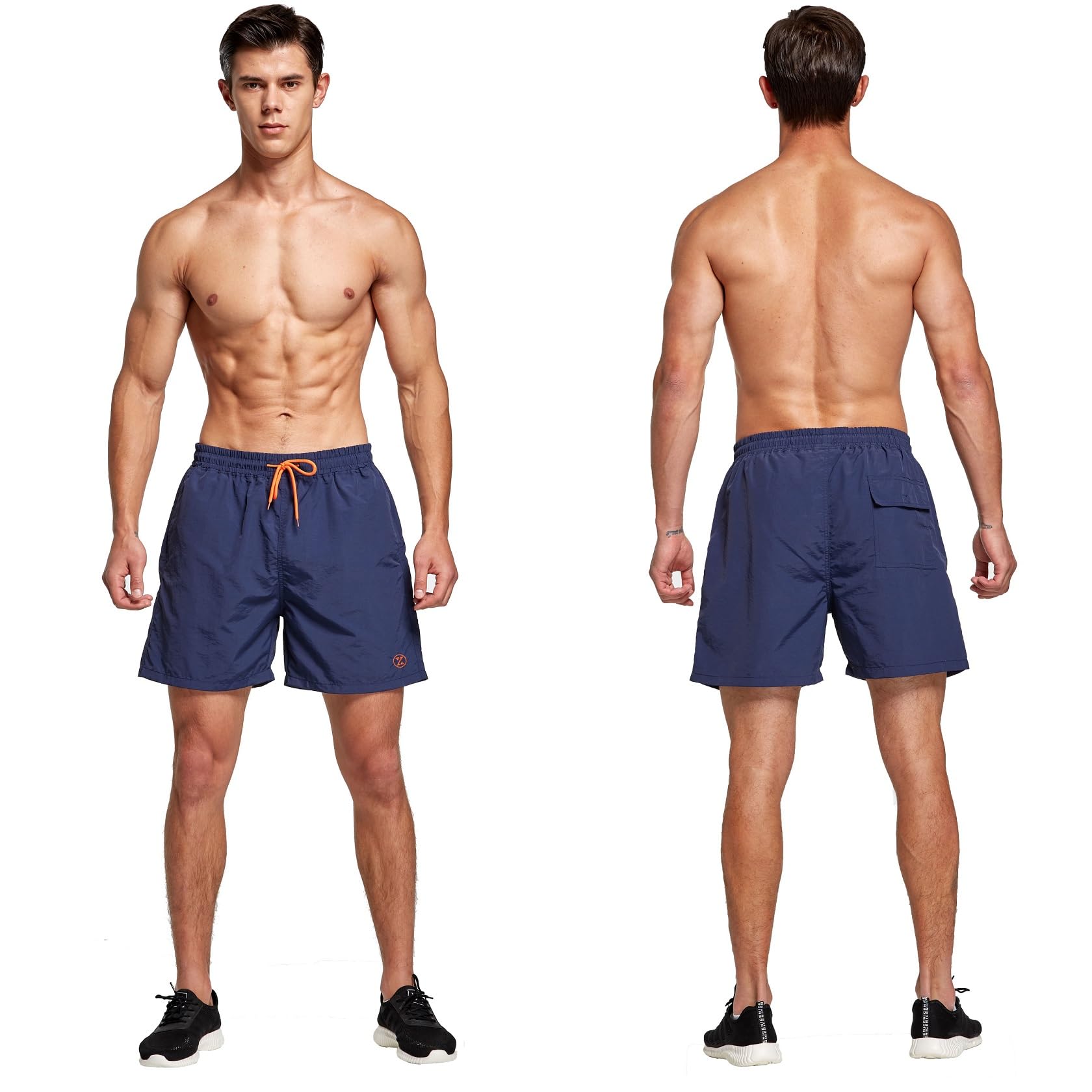 ZOXOZ Bañadores para Hombre con Bolsillo Surferos Impermeable Secado Rápido con Forro de Malla