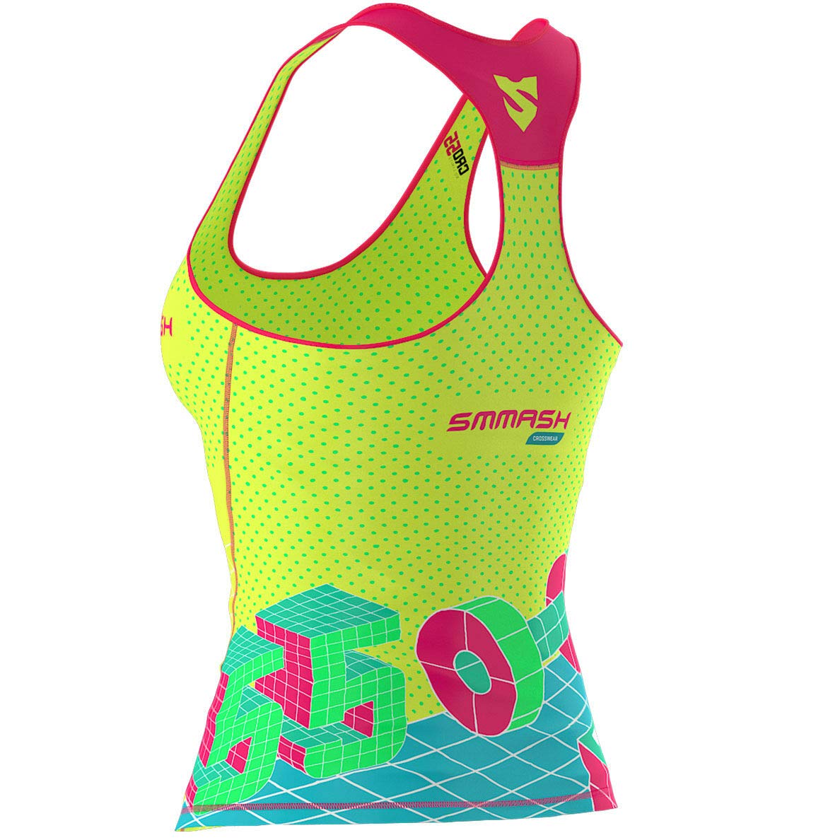 SMMASH Steampunk Sport Top Tank para Mujer, Camiseta de Tirantes Deportivas, Camiseta sin Manga para Fitness, Yoga, Formación, Material Transpirable y Antibacteriano - 3