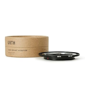 Urth x Gobe Lens Mount Adapter: Compatible with Olympus OM Lens to Canon (EF/EF-S) Camera Body