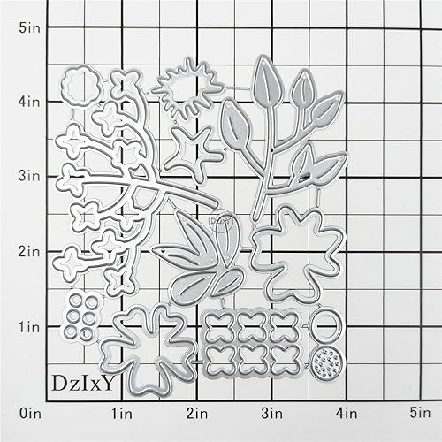 Miniatura 10 de DzIxY Troqueles de corte de metal de flores redondas combinadas para hacer tarjetas, juegos de troqueles de papel para grabar, álbum, plantillas