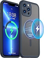 Vista 146 de ImpactStrong Magnetic Guard Designed for iPhone 14 Pro Max Case [Camera Protection] [Military Grade Drop Tested] [Compatible with MagSafe] Slim Black