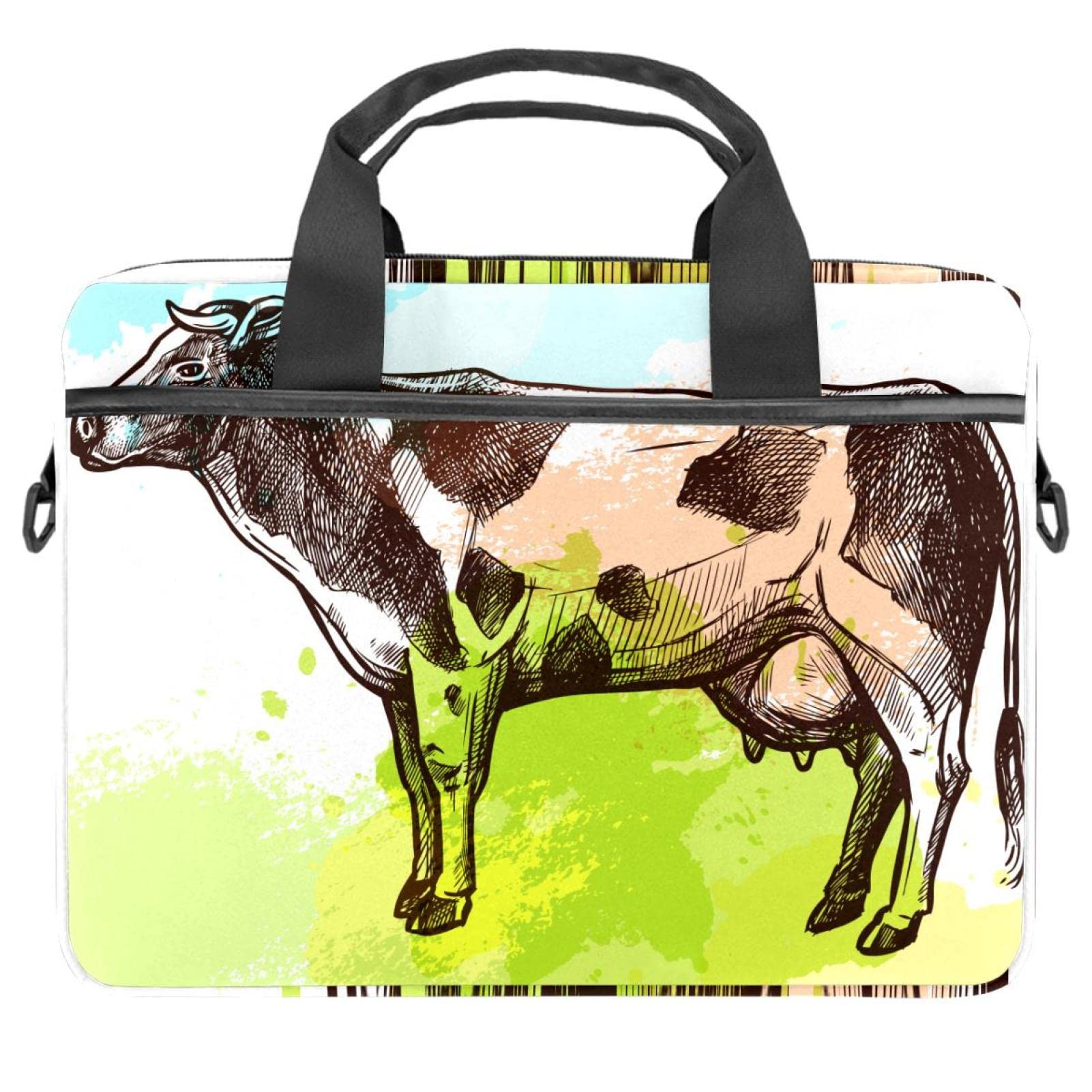 Portátil hombro bandolera maletín multicolor para tabletas 14in 7