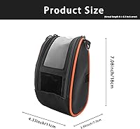 Vista 5 de Para Zebra QLN220 & ZQ610 Estuche de transporte portátil para impresora térmica con correa para el hombro Naranja