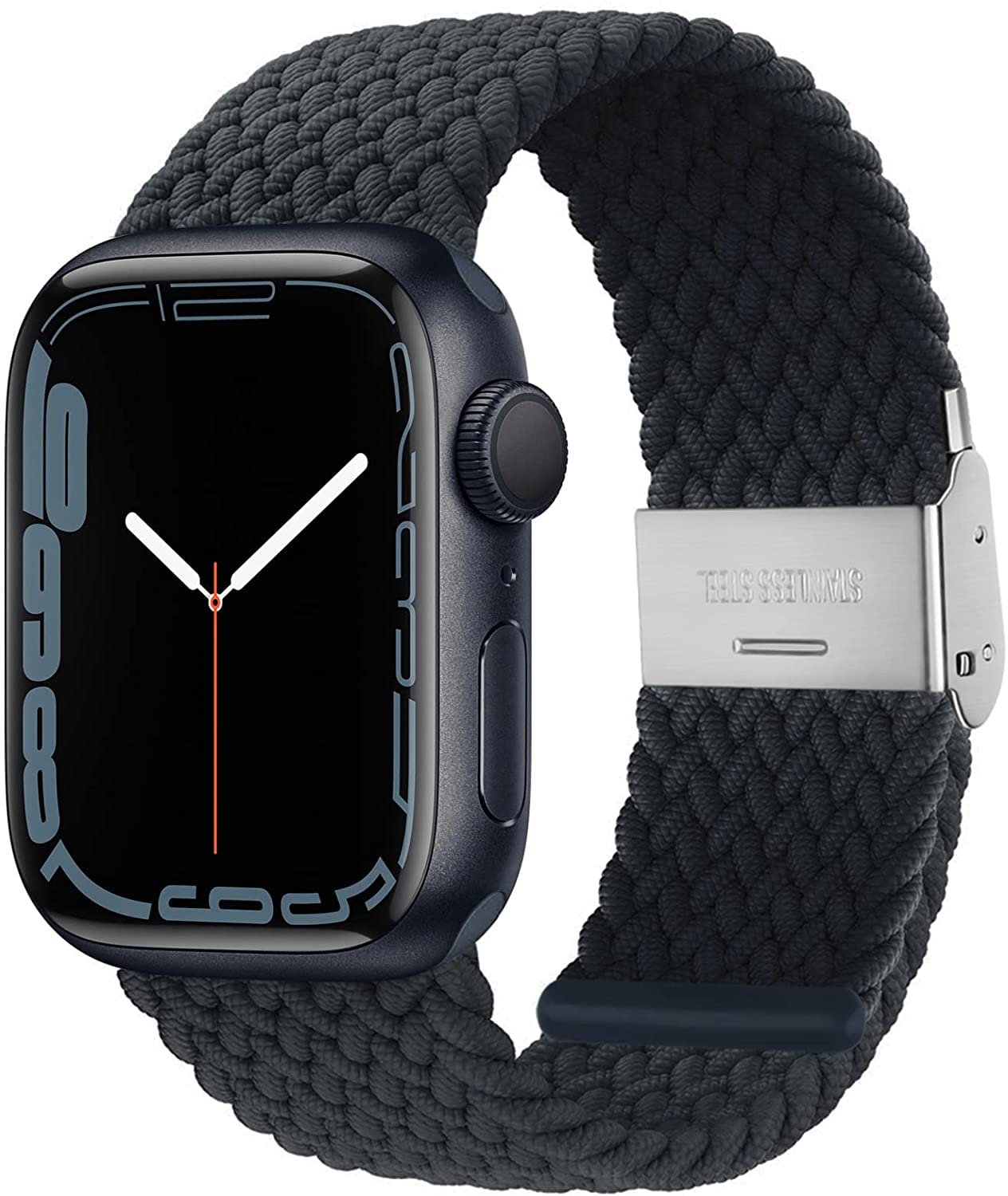 Sounce Compatible with Watch Bands 38mm 40mm 41mm, Watch Bands for Women Men, Adjustable Braided Solo Loop with Buckle Elastic Sport Bands for Watch SE Series 7/6/5/4/3/2/1 (B09KS2GRBB) Amazon Price History, Amazon Price Tracker