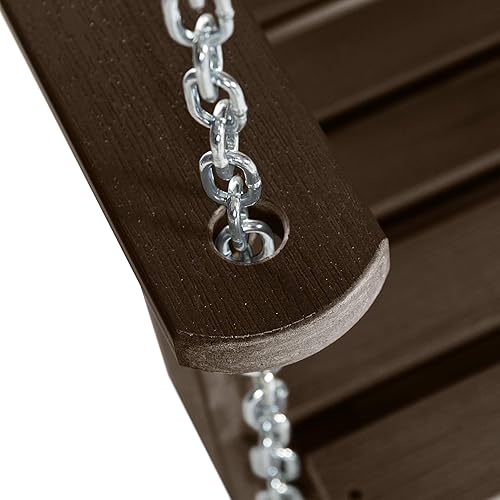 Miniatura 4 de Highwood AD-PORL1-CGE Lehigh - Columpio para porche, 1.5 m, rojo (Weathered Acorn)