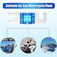 Vista 6 de Frienda 18 Piezas Mini Fusibles ANL Chapados Paquete Kit de Portafusibles de Audio para Automóvil para Sistema Electrónico de Audio y Video Marino