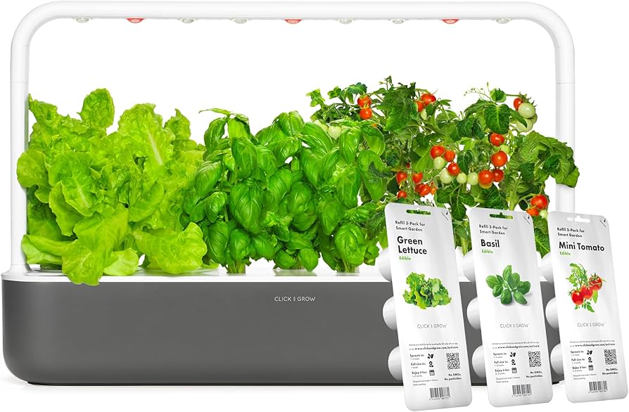 Click & Grow - Smart Garden 9 家庭用プランター The Smart Garden 9 indoor gardening system | Click & Grow – Click