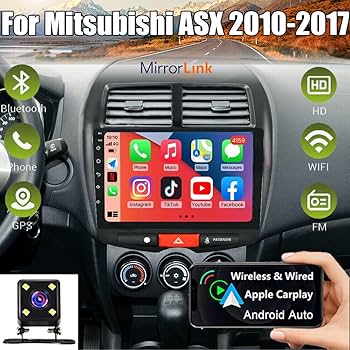 9" 2 DIN Android 14 Carplay 2 32G Car Stereo Head Unit Radio GPS Nav RDS BT Wifi | UK