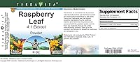 Vista 2 de TerraVita Hoja de frambuesa 41 Extracto en polvo (4 oz, ZIN 420562) - Paquete de 3