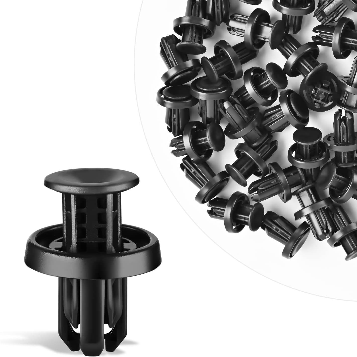 GOOACC 50Pcs Bumper and Wheel Well Liner PushType Retainer