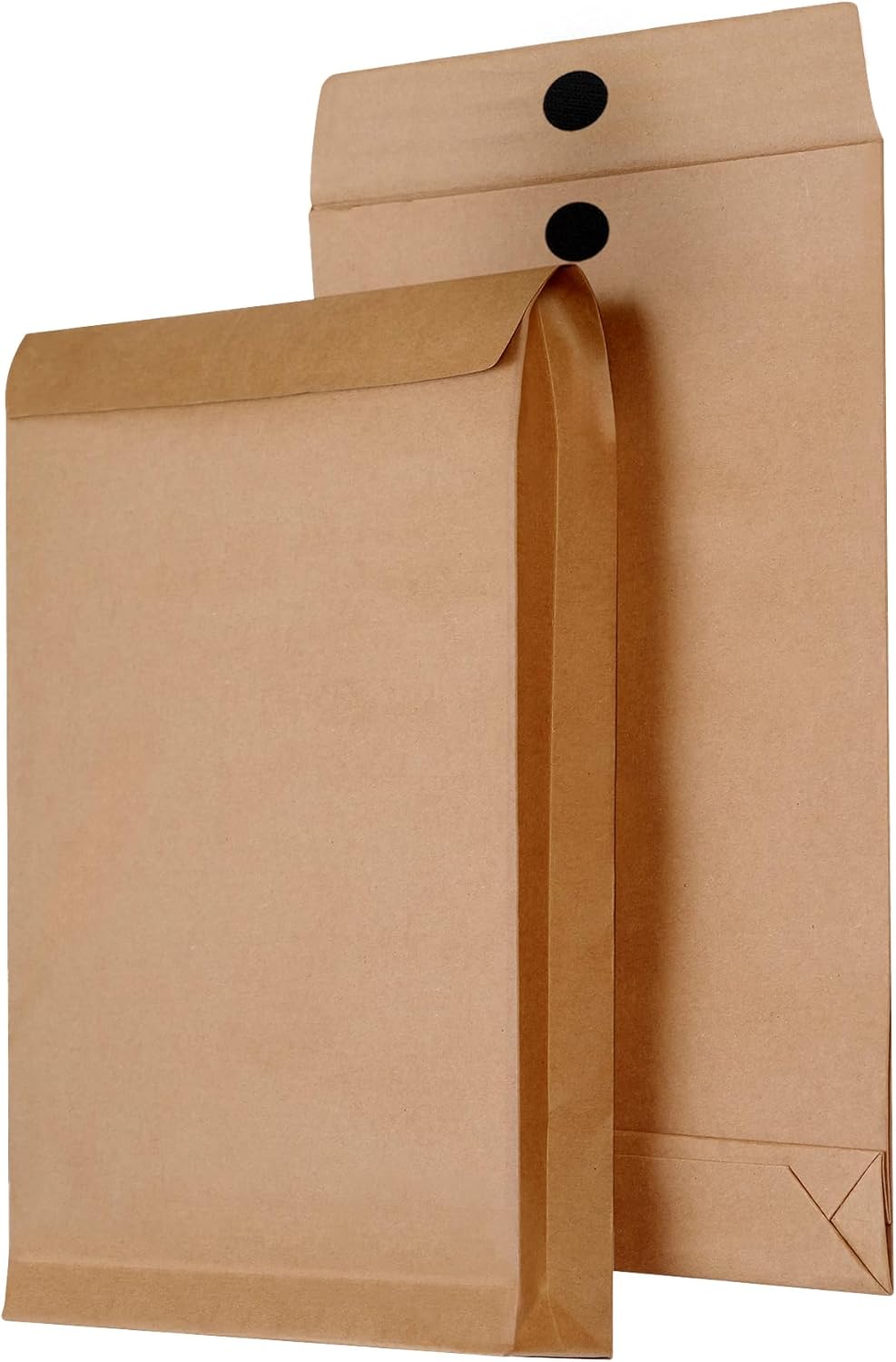 9.4"x 13.2" Expandable Large Kraft Catalogue Envelopes for Home Office Business Storage and Organizing, Photos, Documents,Multiple use (10 PCS) - Image 2