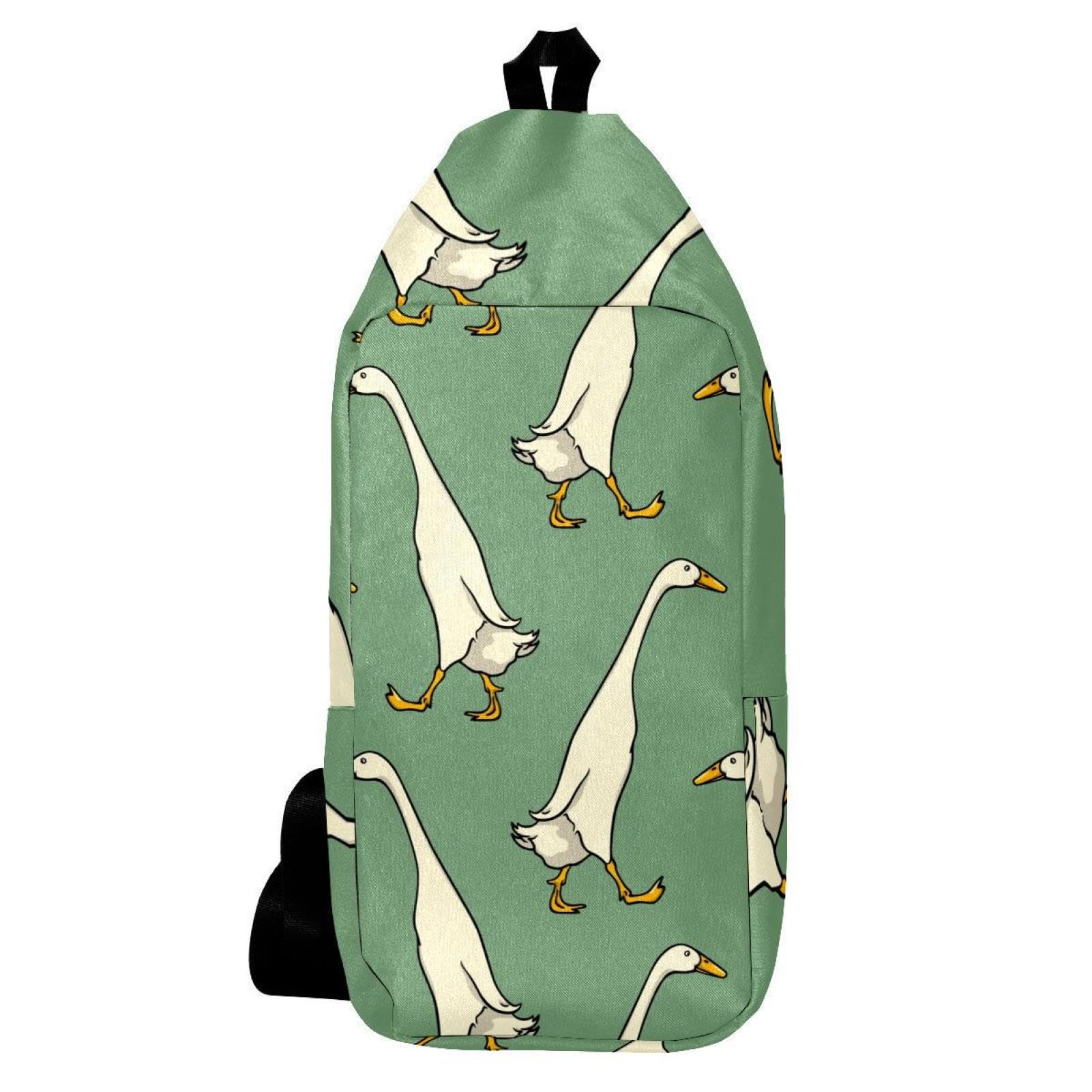 Sac à dos à bandoulière canards pour libérer vos poches avec style