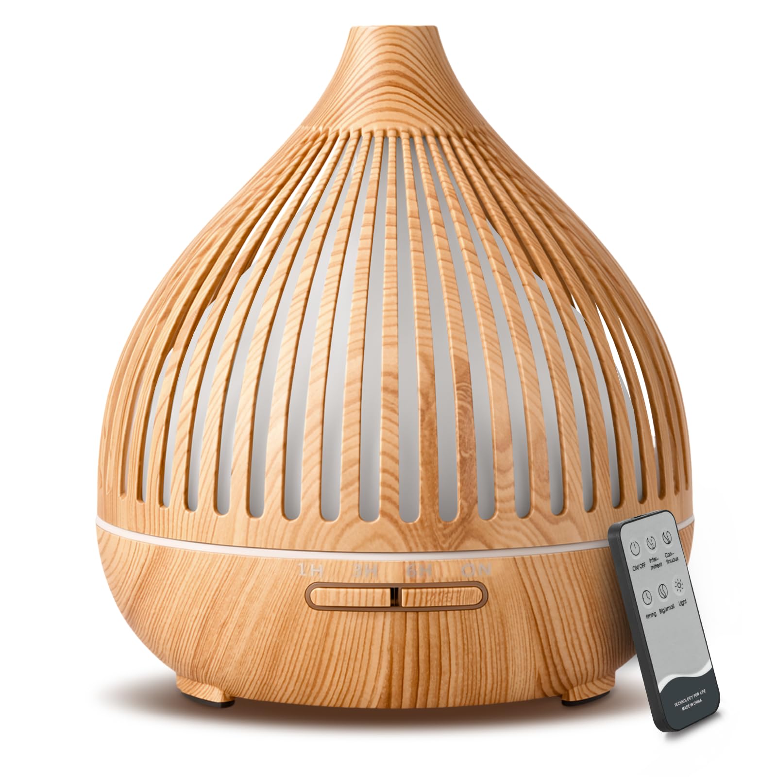 Humidificateur d'air Cozary pour créer une ambiance zen dans votre salon