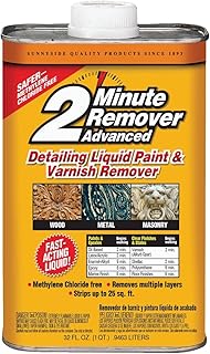 Sunnyside Corporation 2 Minute Remover Advanced Detailing Liquid Paint & Varnish Remover, 1 Quart - Liquid