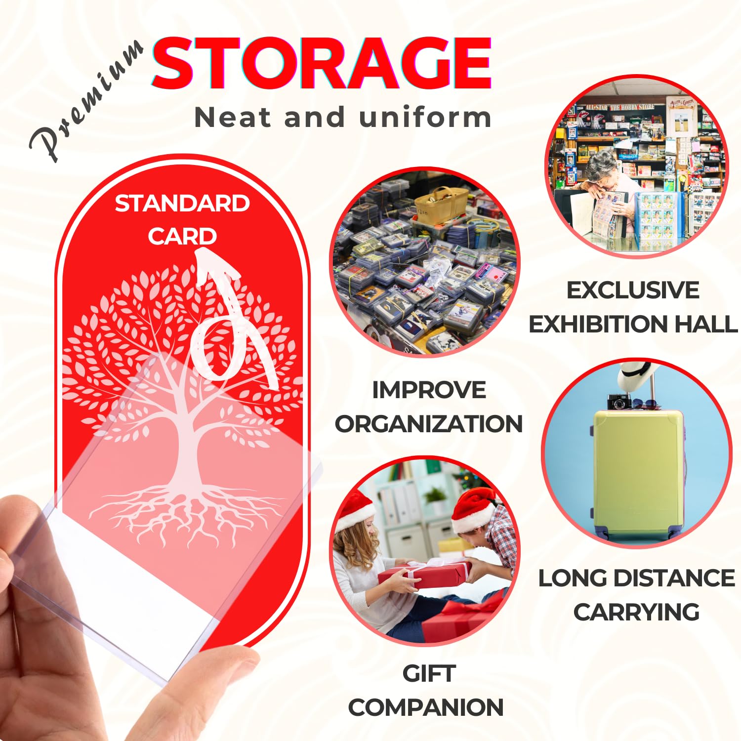 Carpeta de carga superior jumbo, con capacidad para más de 640 cargadores superiores para tarjetas, carpetas de carga superior de 16 bolsillos con fundas para tarjetas rígidas de 3 x 4