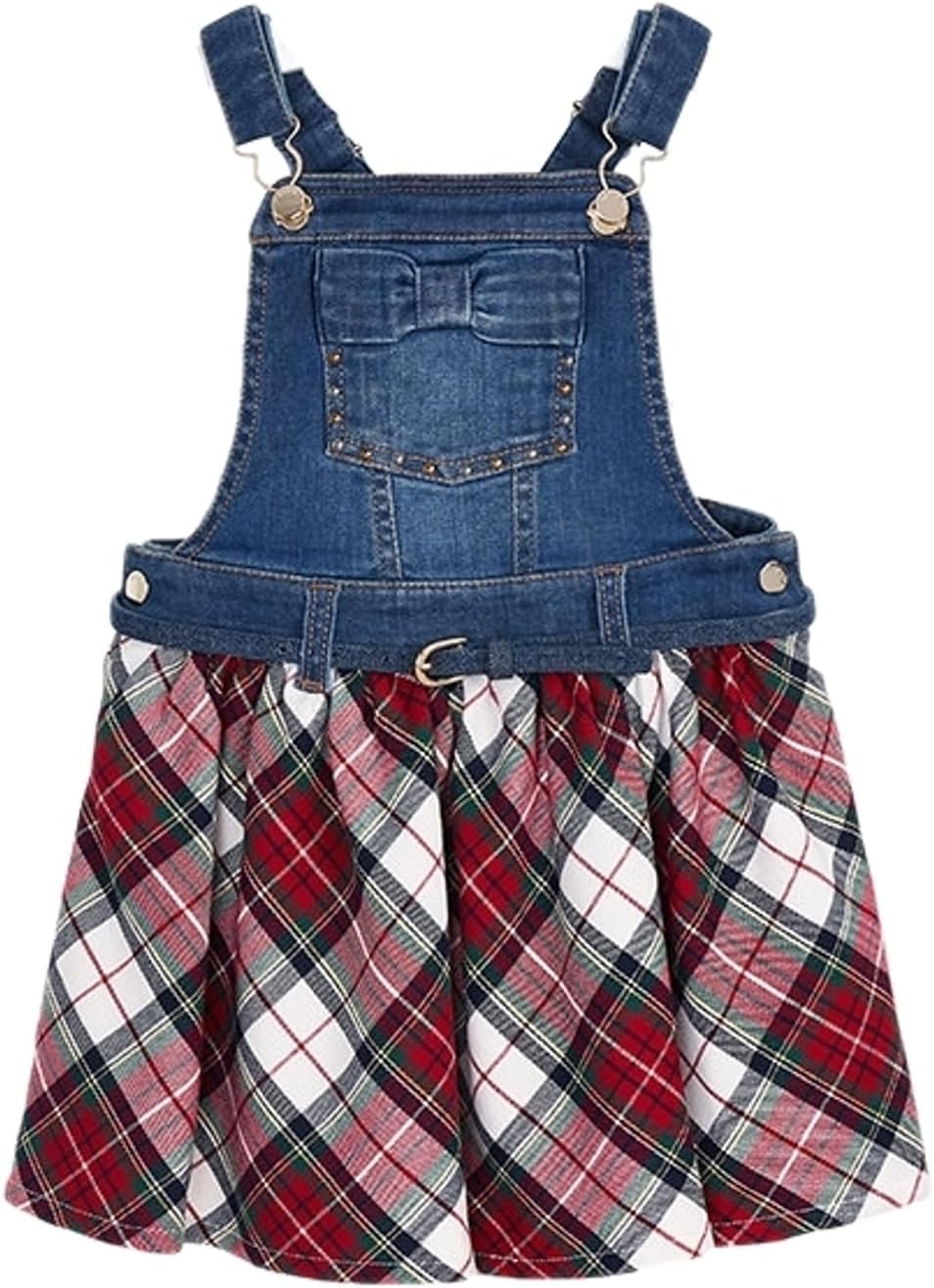 Mayoral Plaid Skort for Girls Carmine Re