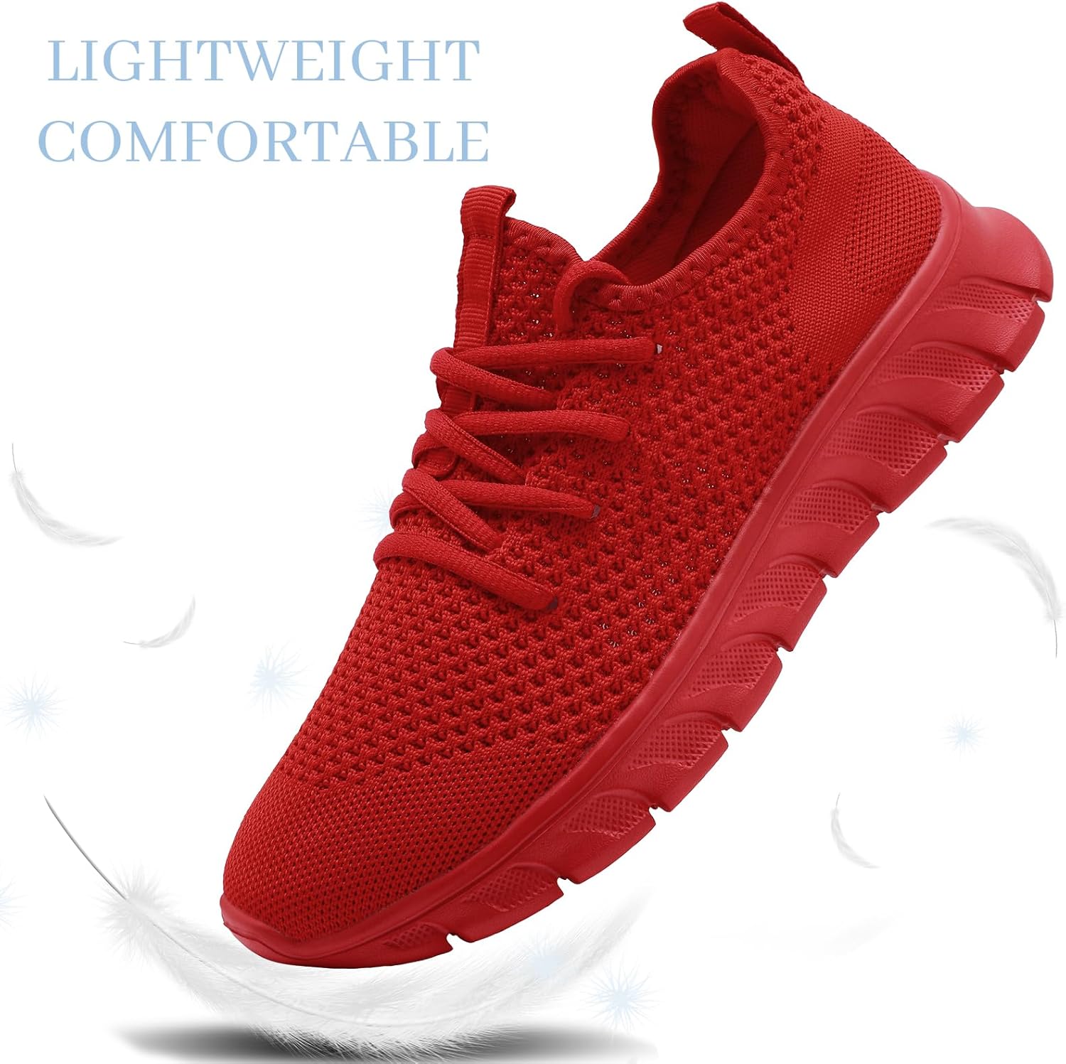 Running Shoes for Men Womens Walking Tennis Gym Sneakers Slip On Comfortable Lightweight Athletic Workout Fashion Sports Shoes - Image 2