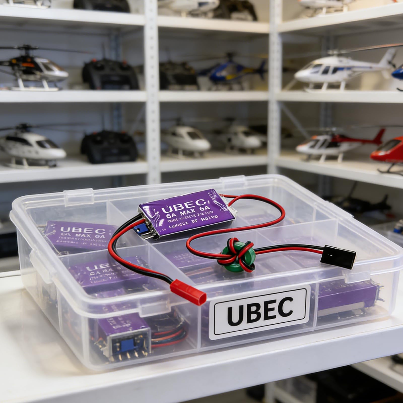 UBEC Alimentatore di Commutazione, 6A UBEC Regolatore di Tensione, 5V 6V 7,4V 6A Max 8A Uscita 7V-25,5V Ingresso UBEC Modulo Servo Interruttore di Alimentazione per RC Helicopter