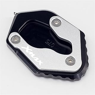 GWINDI Caballete Lateral para Yamaha XMAX300 XMAX125 XMAX250 Soporte Lateral para Motocicleta 2017-2018 2019 2020 2021 2022 Soporte Lateral Soporte Ampliador Xmax X-MAX 300 125 250 (Color : Negro)