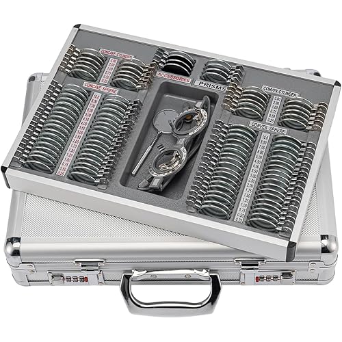 104 Trial Lens Set Optometry Equipment Optical Trial Lens Set Case Free Trial Frame JS-104