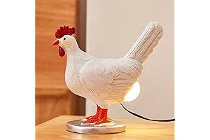 Quirky & Charming Chicken Egg Lamp: Illuminate with Humorous Delight